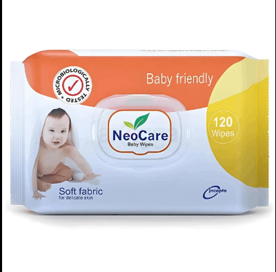 Picture of NeoCare Baby Wipes 120 Pieces (Wet)