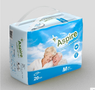 Picture of Aspire Adult Diaper - M - 50 Pcs