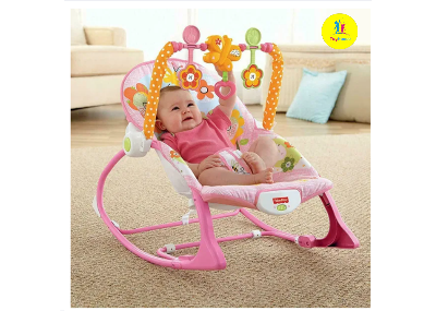 Picture of Premium TiiBaby Infant to Toddler Rocker with Vibration