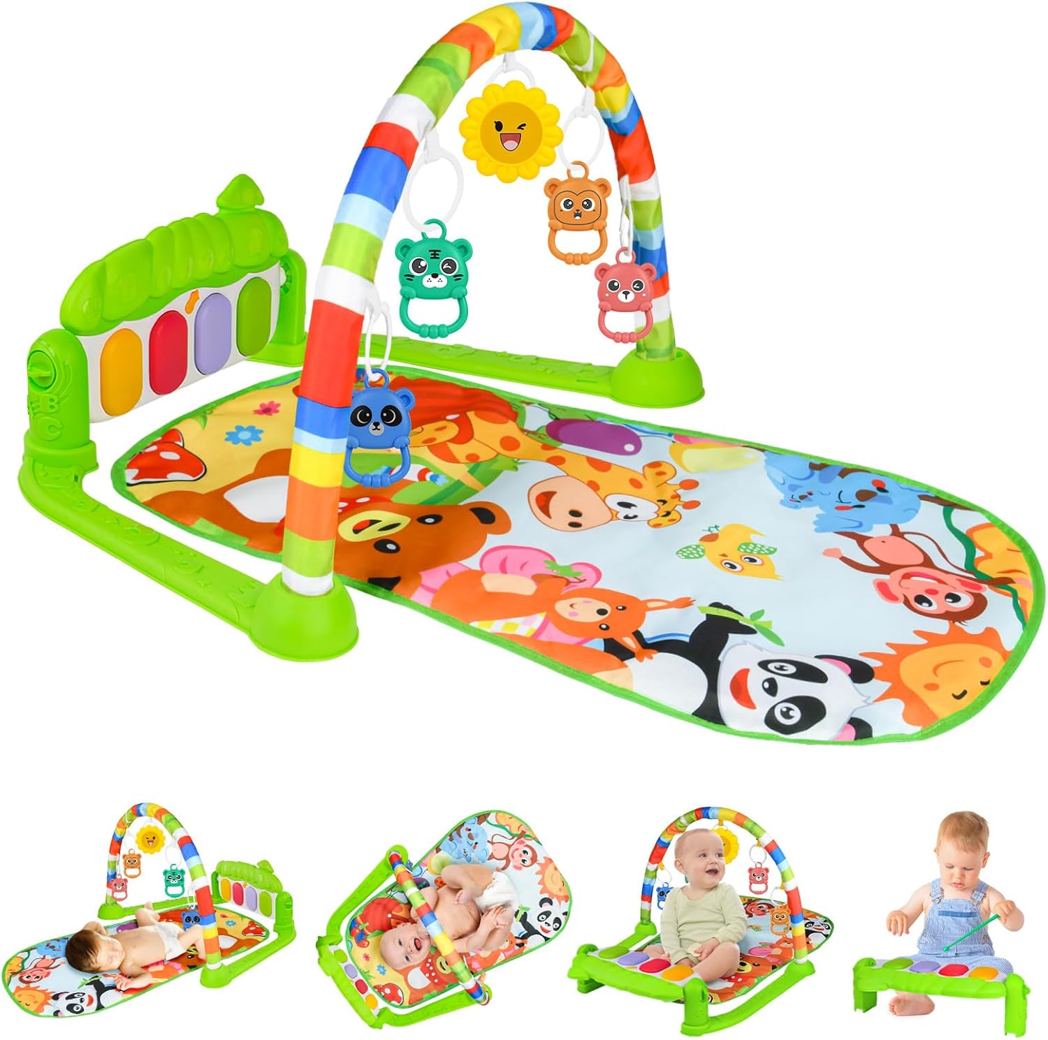 Picture of Baby Piano Pedal Gym Mat Useful For Fitness Baby Play Mat