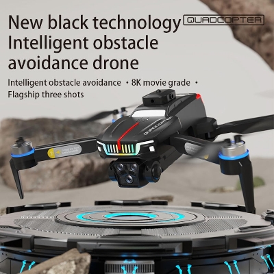 Picture of J6 Pro Drone with Wi-Fi & Integrated Camera | Super Car-Inspired LED Lights, App-Controlled & Foldable Quadcopter for Aerial Photography | Beginner Friendly