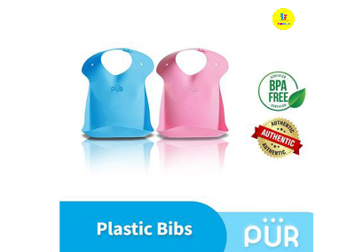 Picture of Pur Plastic Bib for Kids 1pc - 6904