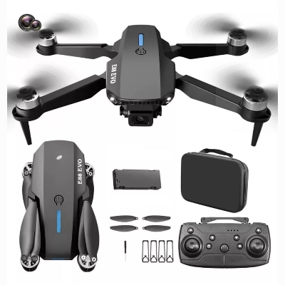 Picture of E88 EVO Professional E88 PRO Brushless Motor RC Dron 8K Dual Camera Optical Flow Foldable Helicopter Aircraft Quadcopter Drone