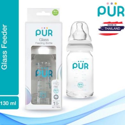 Picture of Pur Glass Feeding Bottle - 4oz/130ml - 1202