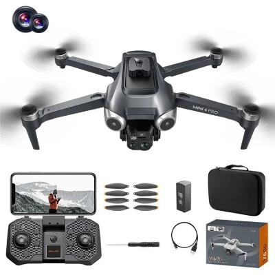 Picture of FLH Original V600 Popup Sensor Drone HD 720 P Dual Cameras Optical Flow Positioning Long Battery Life WIFI FPV Dron RC Quadcopter Toy