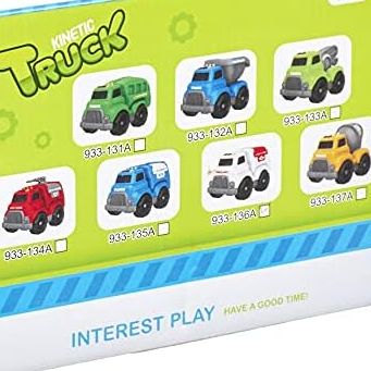 Picture of Truck Toy Slided Ambulance\Fire Engine \garbage\police Truck 1pc