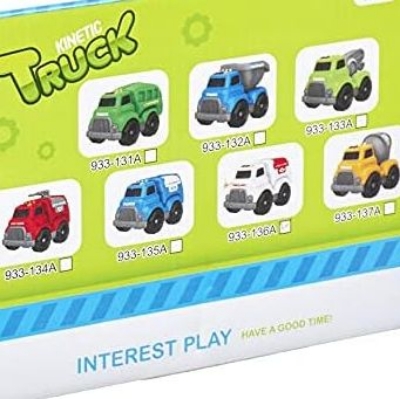 Picture of Truck Toy Slided Ambulance\Fire Engine \garbage\police Truck 1pc