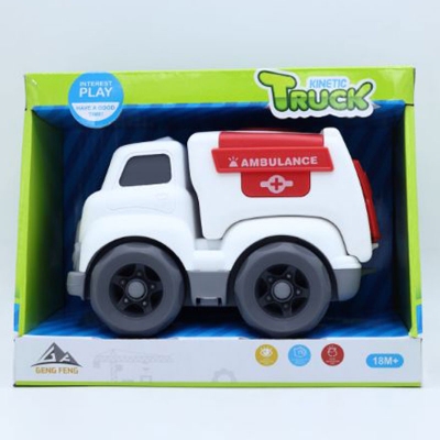 Picture of Truck Toy Slided Ambulance\Fire Engine \garbage\police Truck 1pc