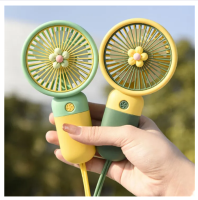 Picture of USB Handheld Fan Mini Wind Power Convenient Fan High Quality Portable Student Office Cute Small Cooling Fans