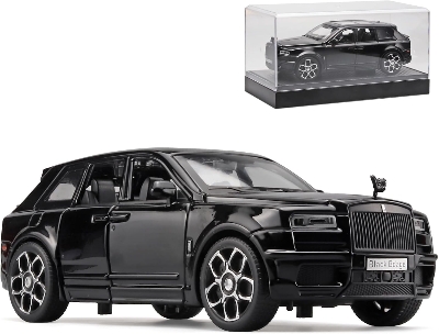 Picture of 1:32 Rolls-Royce Cullinan Alloy Car Model Electronic Pull Back Toy Cars Birthday Gift