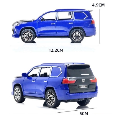 Picture of Luxus Toy Car-Alloy Children's Sports Model-Front Doors Open- Car Die-Cast Metal Toy Car With Music-Kids Car