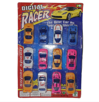 Picture of Baby Toy: Spring Car Set | 12 Pcs = 1Set | 1pcs = 30 taka