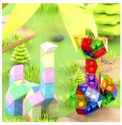 Picture of Happy one - Lefun FangCun Ghost Cube Magico 3x3 Cube Magic Puzzle Hollow Sticker Educational Toys Ghost Cube