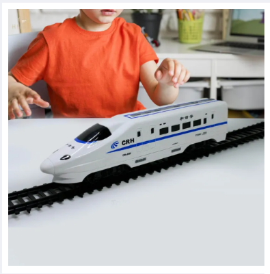 Picture of Track Freight Car 1:87 Miniature Train Toy Model for Preschool Kids Toddlers