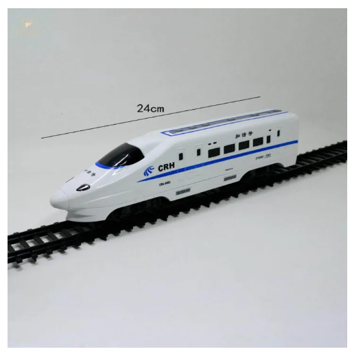Picture of Track Freight Car 1:87 Miniature Train Toy Model for Preschool Kids Toddlers