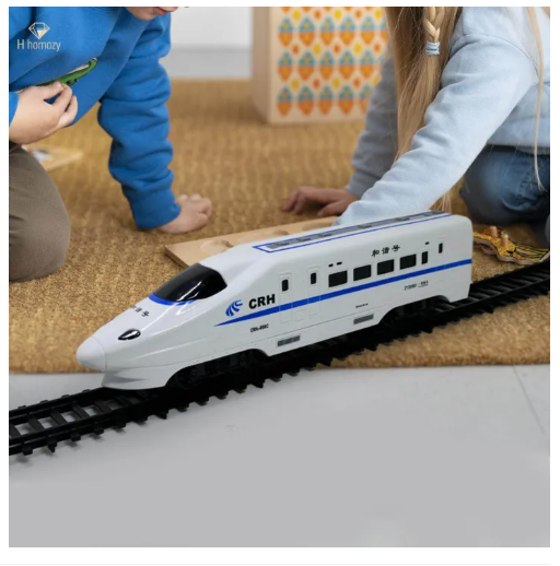 Picture of Track Freight Car 1:87 Miniature Train Toy Model for Preschool Kids Toddlers