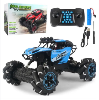 Picture of 4x4 Monster Truck Radio Remote Control 360 Degree-The Rock Crawler Vehicle Buggy Car Big Size 1: 16 Scale 4 WD Shaft Drive High Speed 2.4 GHz 4x4 Remote Control Monster Off Road Monster Truck