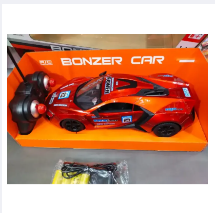 Picture of Bonzer Remote Control Car RC Car chargable Racing Car LED Lights Remote Control Car Electric Toys