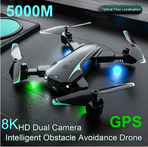 Picture of Mini Drone For Kids, 8K HD FPV Drone For Adults Beginner, Foldable Drone With Camera RC Drones For Boys Or Girls W/3-way Obstacle Avoidance,Optical Flow Positioning