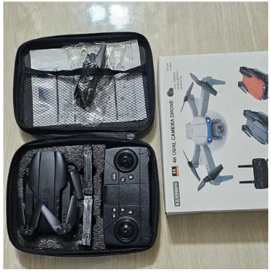 Picture of New Mini Optical Flow Obstacle Avoidance WIFI 4K HD Dual Camera Remote Control Helicopter Drone Apps Controlled