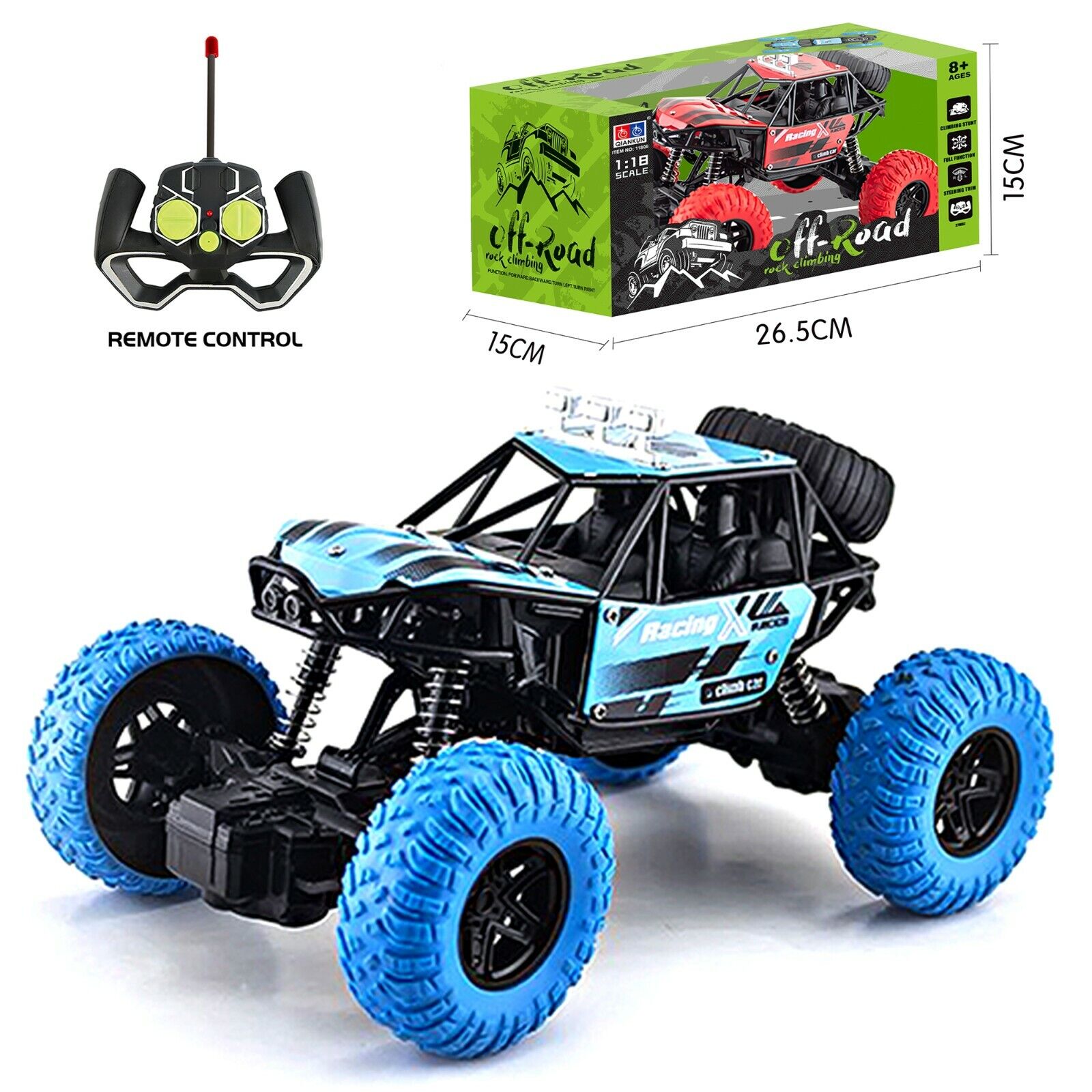 Picture of R/C CAR Jeep radio-controlled "Jeep-trial", battery operated