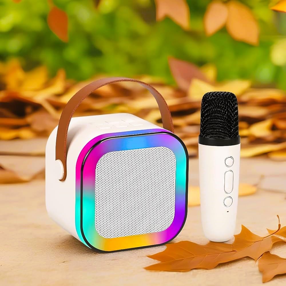 Picture of K12 Speaker High-end Bluetooth Audio Small Home KTV Karaoke Microphone Professional Children's Singing Bluetooth Speaker Column