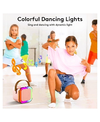 Picture of K12 Speaker High-end Bluetooth Audio Small Home KTV Karaoke Microphone Professional Children's Singing Bluetooth Speaker Column