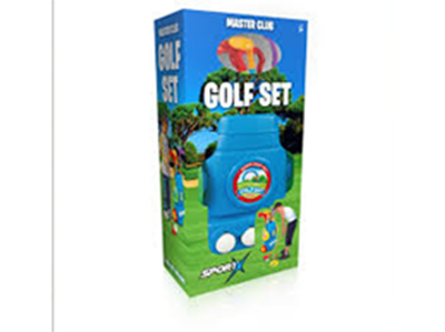 Picture of Kids Mini Plastic Golf Club Set Toy with 3 set balls and All Accessories
