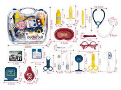 Picture of Kids Doctor Set Toys Pretend Play Set For Children Doctor Set Medicine Box Role Play Educational Baby Toy Doctor Kit Classic Toys