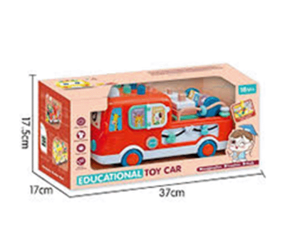 Picture of Hola Toy Ambulance Kids Early Learning Educational Plastic Role Play Ambulance Toys