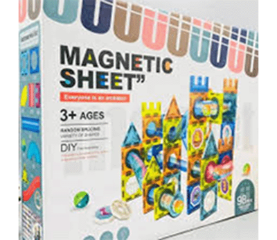 Picture of 3D STEM Magnetic Sheets 98 Pcs