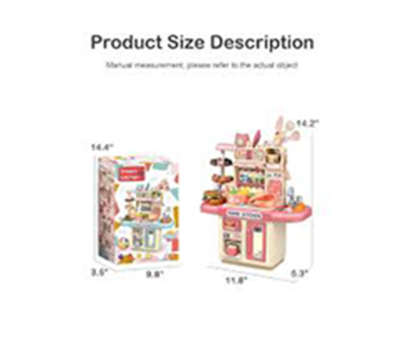 Picture of Vist Fox Kids Kitchen Playset Interesting Kitchen Cooking Pretend Play Toys