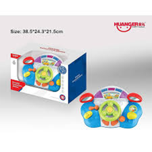 Picture of Baby Learning Game Navigation Musical Crab Music Steer Wheel Plastic Baby Toy