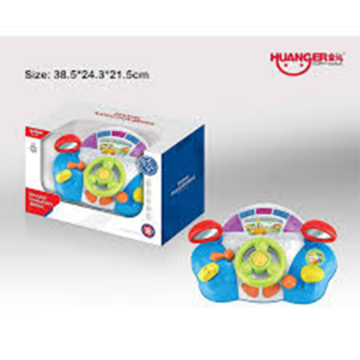 Picture of Baby Learning Game Navigation Musical Crab Music Steer Wheel Plastic Baby Toy