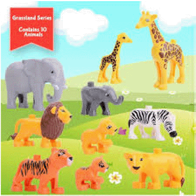 Picture of Animal series star blox life series 3345 55 pcs