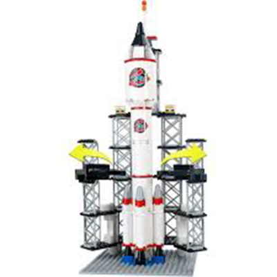 Picture of Aerospace Military Rocket Model Children's Educational Assemble Construction Building Block Toy Puzzle Car Bricks Set Toys Gift
