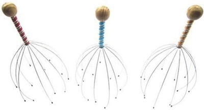 Picture of Head massager/Stainless Steel Head Massager/[1-Pcs] Stainless Steel Octopus Scalp Hair