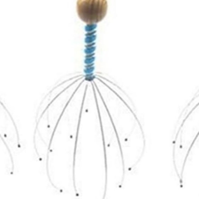 Picture of Head massager/Stainless Steel Head Massager/[1-Pcs] Stainless Steel Octopus Scalp Hair