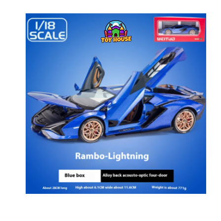 Picture of 1:24 Lamborghini Sian New Energy Supercar