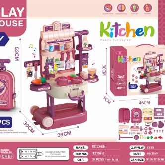 Picture of DIY small kitchen with light and music (without electricity)