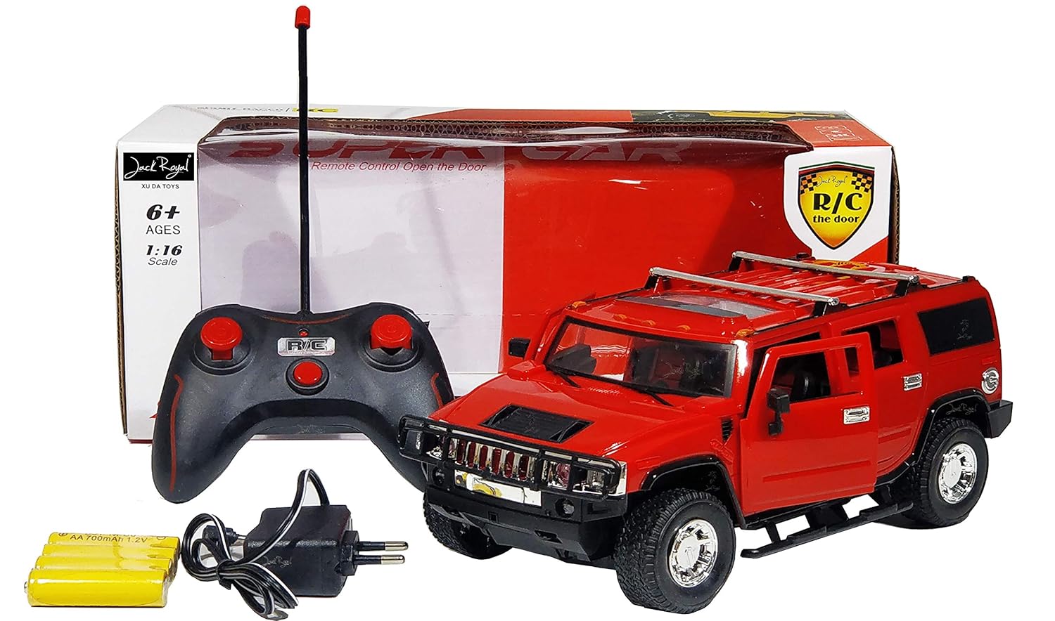 Picture of Jack Royal 1:16 Scale Radio Control Hummer Super Car (Color May Vary as per Availability)