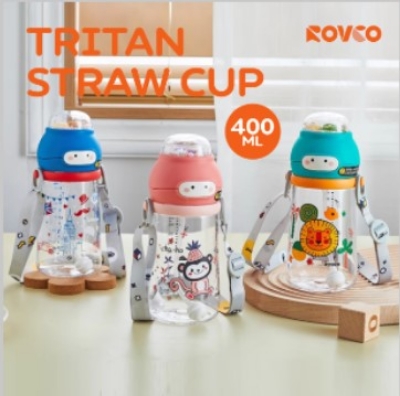 Picture of ROVCO RK- B1053 Water Bottle With Straw (400ML)