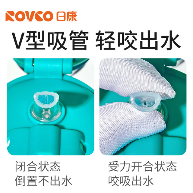 Picture of ROVCO RK- B1053 Water Bottle With Straw (400ML)