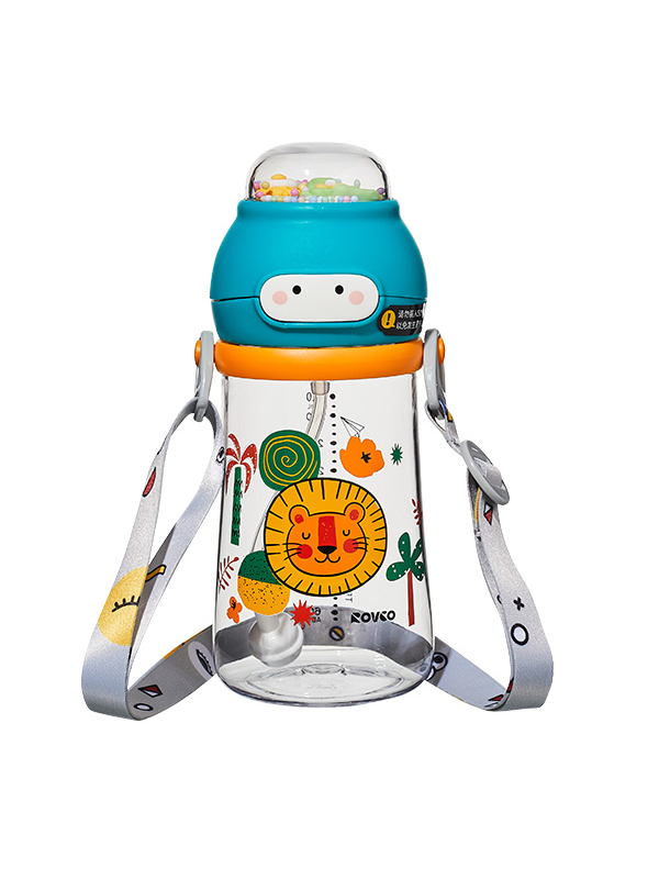 Picture of ROVCO RK- B1053 Water Bottle With Straw (400ML)