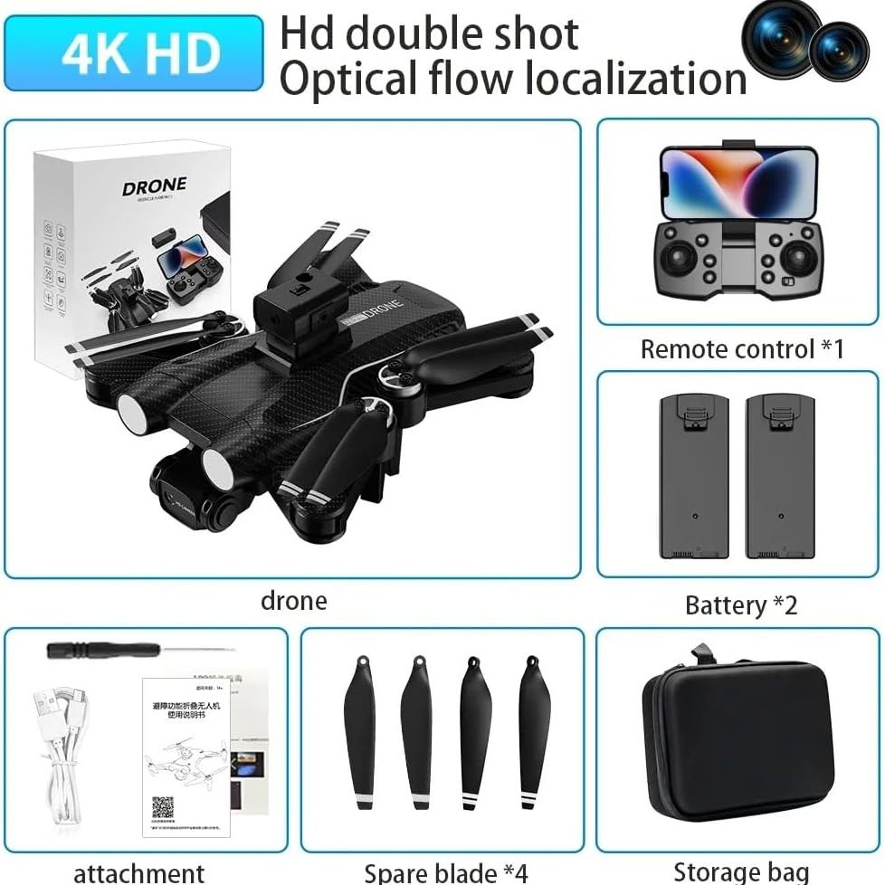 Picture of F167 drone 4K configuration/actual pixel 480P / 8K configuration/actual pixel 720P