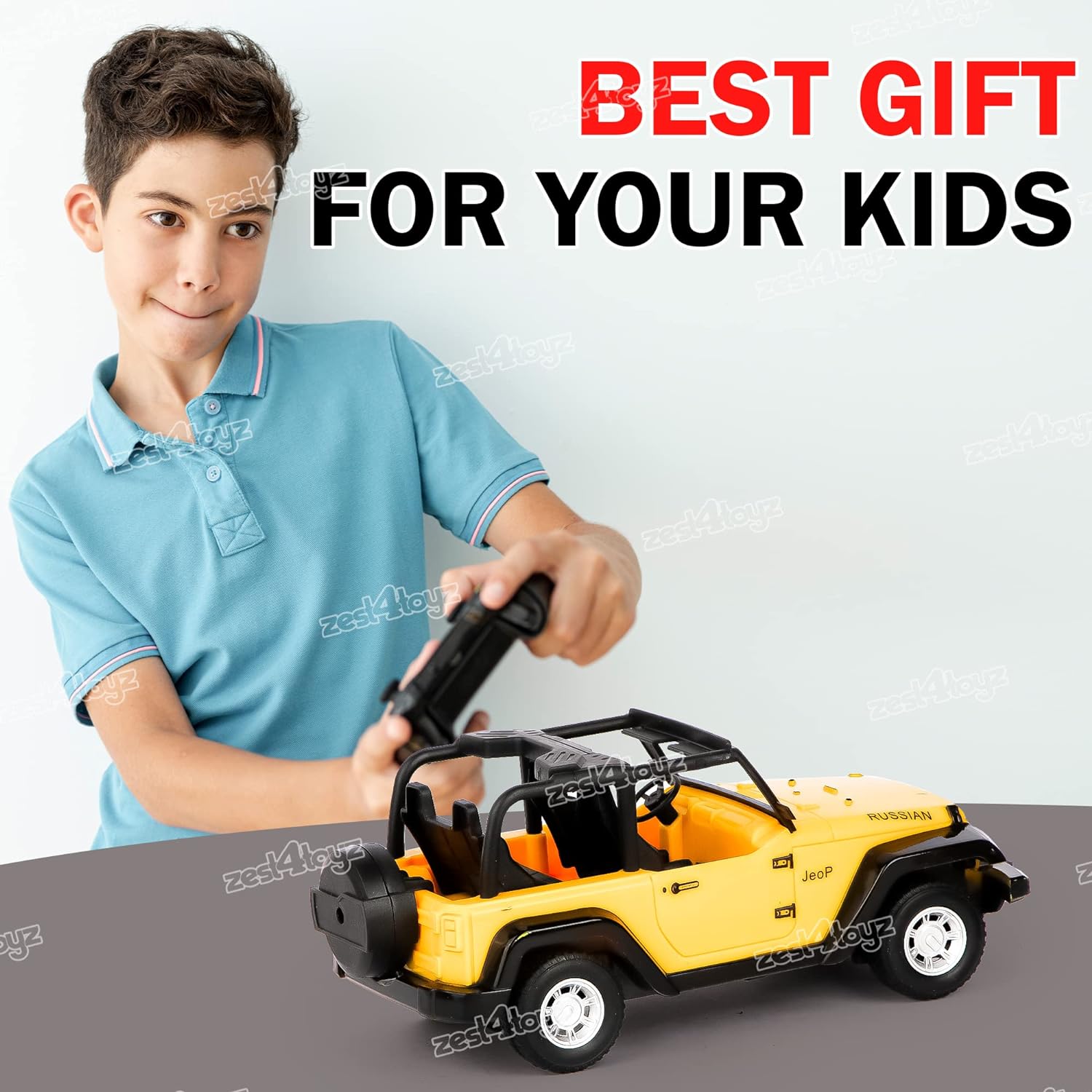Picture of Zest 4 Toyz RC Car Remote Control Toys for Boys USB Rechargable Off Road Vehicle Toy Cars for Kids Best Birthday Gift
