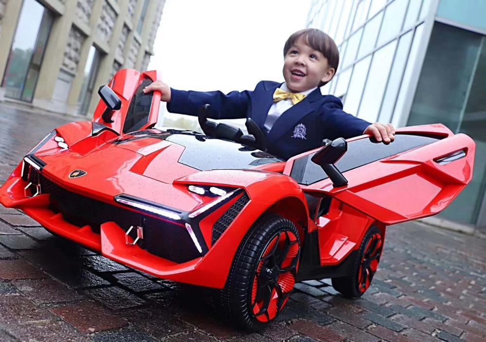 Picture of Lamborghini NEL-603 Battery Operated Ride on Lamborghini Kids Car with Swing / Rocking function. 1-6 Years