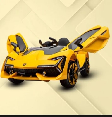 Picture of 12v Luxurious Yellow Lamborghini Racing Electric Car for KidsNEL-603