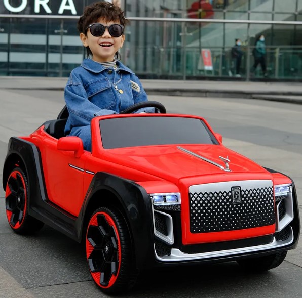 Picture of Premium Kids Electric Car Rolls Royce Ride On Toy Car with Remote Control LT-928