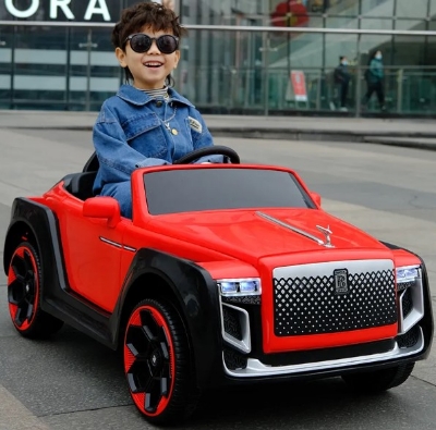Picture of Premium Kids Electric Car Rolls Royce Ride On Toy Car with Remote Control LT-928